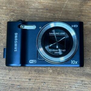 Samsung WB30F HD WiFi Digital Camera 10x Optical Zoom Black With Battery